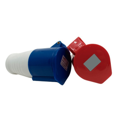 Tomada Industrial Fêmea 2P+T 230V 32A ELERI9