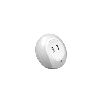 Tomada USB com Luz de Presença Tomada USB com Luz de Presença
