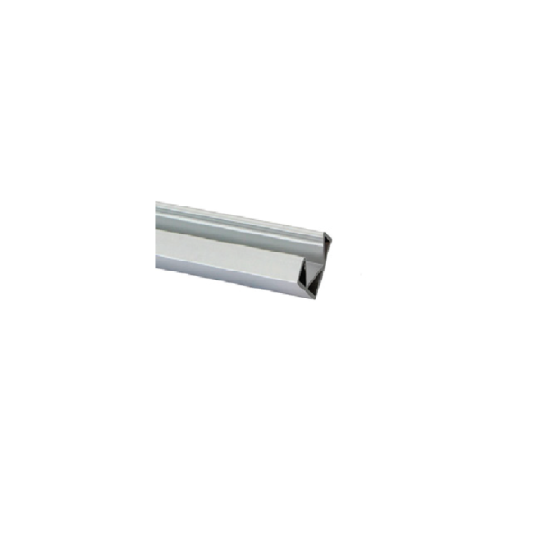 Perfil de Alumínio de canto para fita de LED Flex