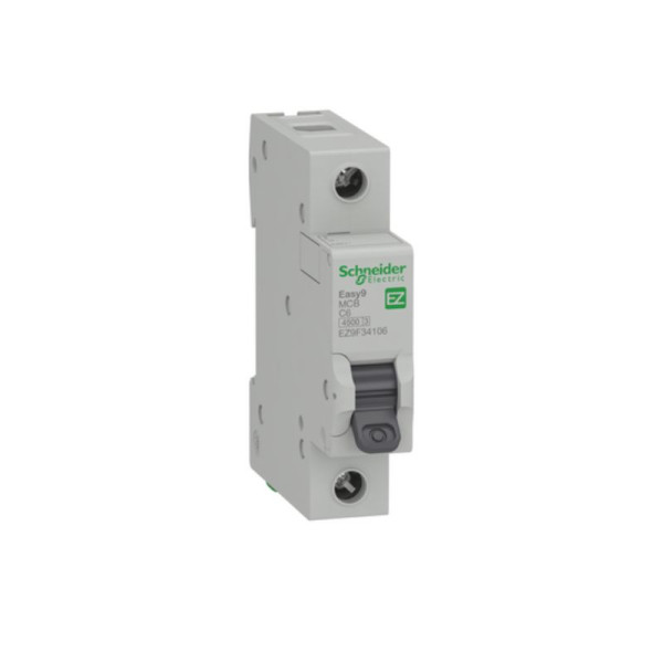 Disjuntor EASY9 1P 6A 4.5KA