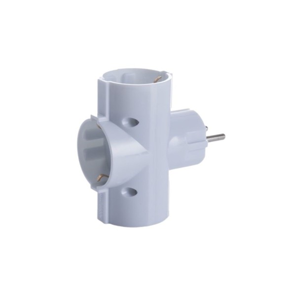 Ficha Tripla Schuko ELERI9