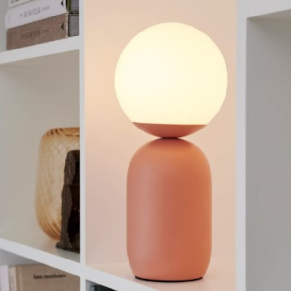 Candeeiro de Mesa Notti Terracotta